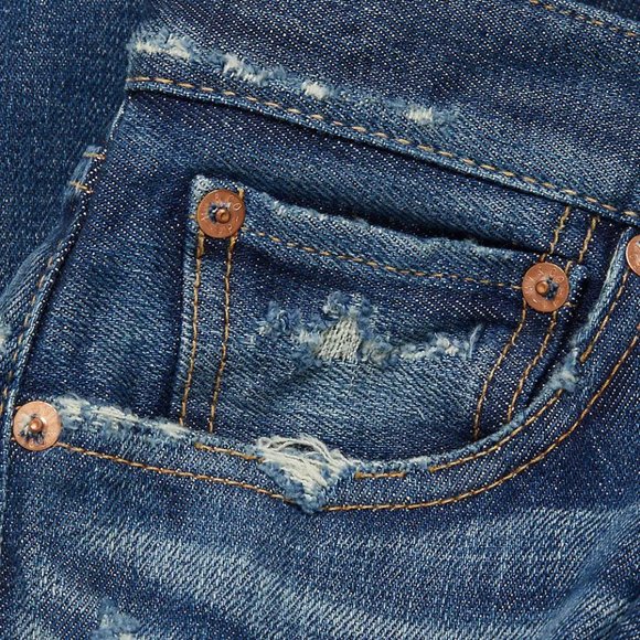 NEW Moussy Vintage 29 (6-8)  Checotah Distressed Stretch Skinny Ankle Jeans - Picture 7 of 7